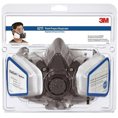 3M RESPIRATOR PAINT PROJECT MED 6211PA1-A/R6211